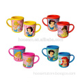 3d design beautiful cartoon soft pvc coffee mugs